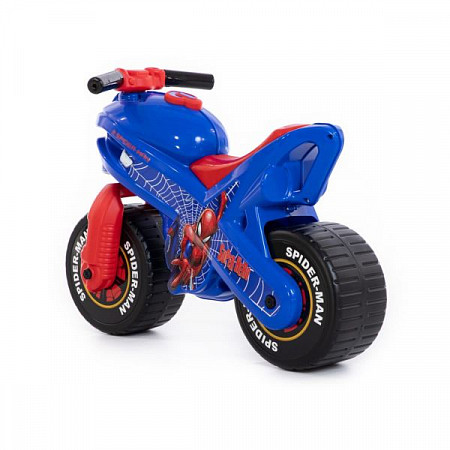 На картинке изображен Мотоцикл Полесье Marvel Человек-паук 78735 Мотоцикл Полесье Marvel Человек-паук 78735