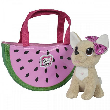 Мягкая игрушка Simba Chi-Chi love Фруктовая мода с сумочкой 18 см (105893116)