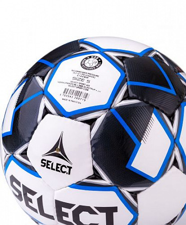 Мяч футбольный Select Contra FIFA №5 White/Blue/Grey/Black