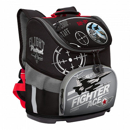 Рюкзак школьный GRIZZLY RAv-089-1 /1 black