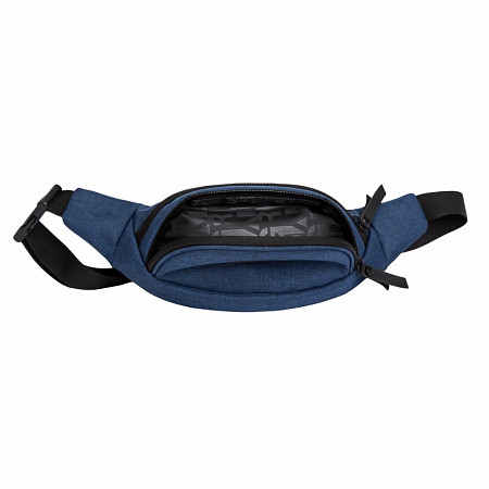 На картинке изображен Поясная сумка GRIZZLY MM-911-31 /2 blue Поясная сумка GRIZZLY MM-911-31 /2 blue