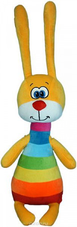 Мягкая игрушка-антистресс СмолТойс Зайка Радужный 1745/ЖЛ