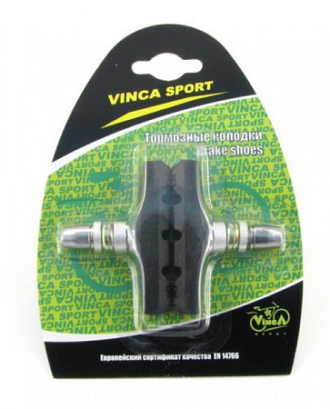 Тормозные колодки Vinca пара 60мм black EN14766/SGS/REACH VB 262-С