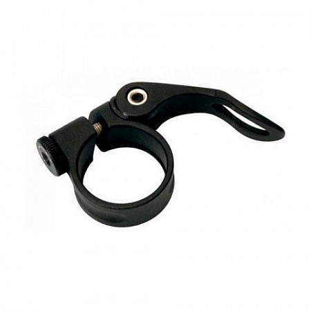 Хомут подседельный Longus Clamp MTB Al black 398287