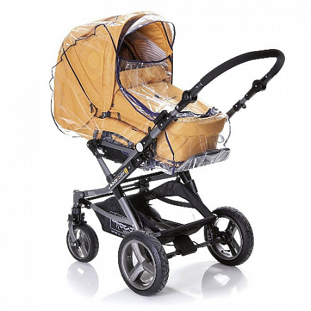 На картинке изображен Защита от дождя на коляску Reer PEVA 74730 Защита от дождя на коляску Reer PEVA 74730