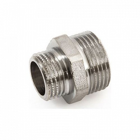 Ниппель редукционный General Fittings наружная-наружная резьба 3/4"x1/2" 260003C050400H