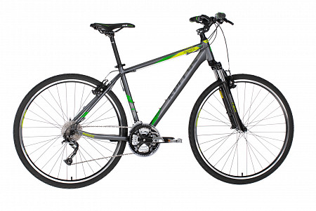 Велосипед Kellys Phanatic 10 28" (2018) grey/green