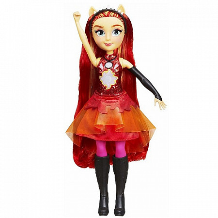 Кукла интерактивная Hasbro Девочки Эквестрии Сансет E1984