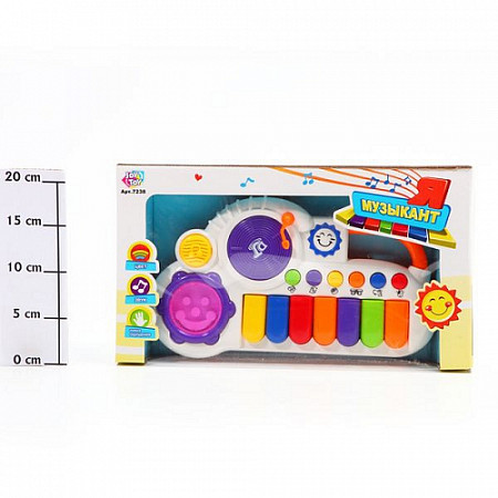 Синтезатор Joy Toy Я Музыкант 3в1 7238 1 шт. (в ассортименте)