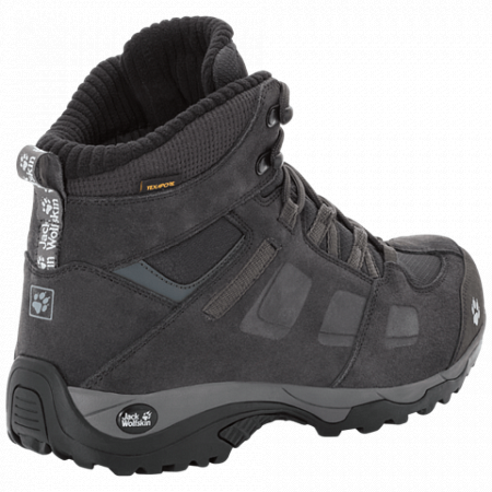 Ботинки мужские Jack Wolfskin Vojo Hike 2 Wt Texapore Mid M phantom / dark steel