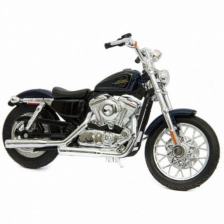 Масштабная модель мотоцикла Maisto 1:18 Harley Davidson 2012 XL 1200V Seventy-Two (31360) blue