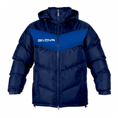 Зимняя спортивная куртка Givova Podio G009 blue