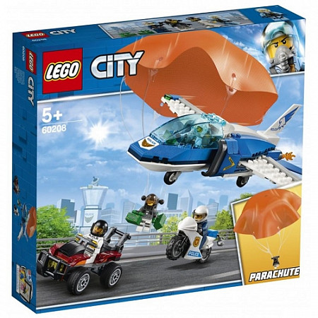 Конструктор LEGO City Воздушная полиция: арест парашютиста 60208