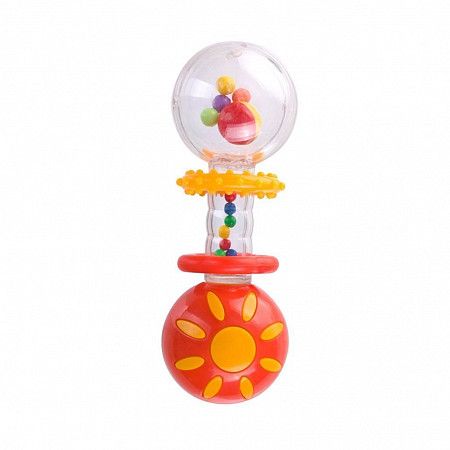 Погремушка Canpol babies BALLS с шариками 0м+ (2/457)  red