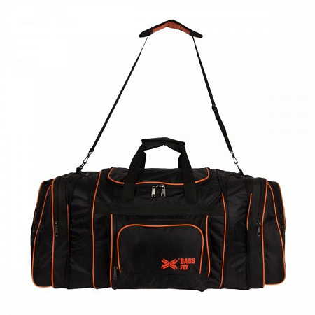 Дорожная сумка Polar 6072с black/orange