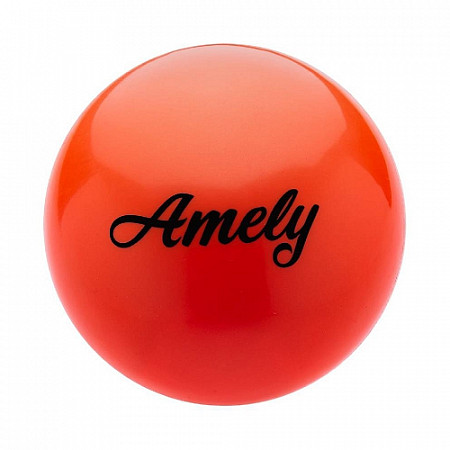 Мяч для художественной гимнастики Amely AGB-101 15 см orange
