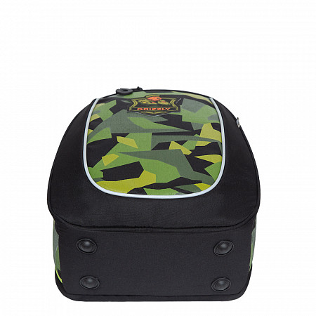 Рюкзак школьный GRIZZLY RAf-193-8 /1 black/light blue