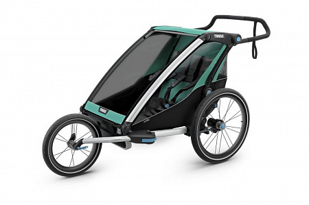 Детская мультиспортивная коляска Thule Chariot Lite2 green (10203007)