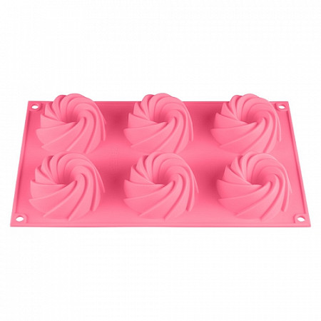 Форма для выпечки силиконовая Perfecto Linea 29.2х17.3х3.5 см pink 20-105227