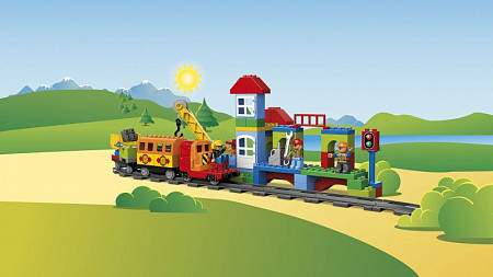 Конструктор LEGO Duplo Большой поезд 10508