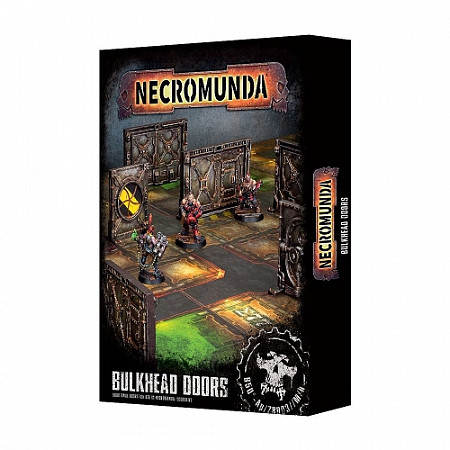 Набор аксуссуаров Games Workshop Warhammer Necromunda Bulkhead Doors 300-05