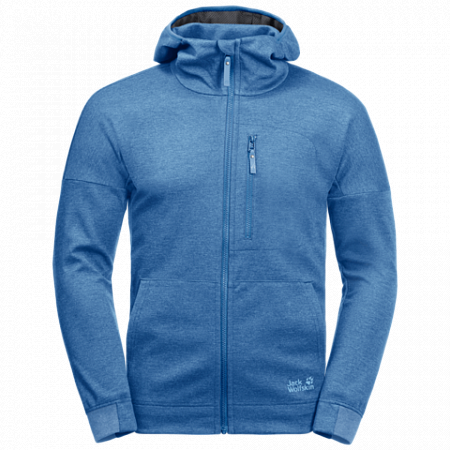 Куртка мужская Jack Wolfskin Riverland Hooded Jacket M wave blue