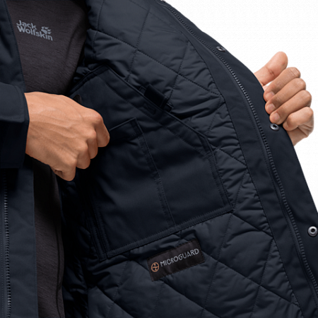 Куртка мужская Jack Wolfskin Point Barrow night blue