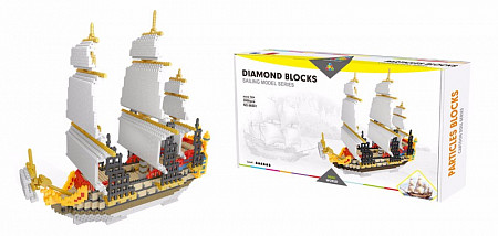 Конструктор YZ-Diamond Sailing Ship 66501