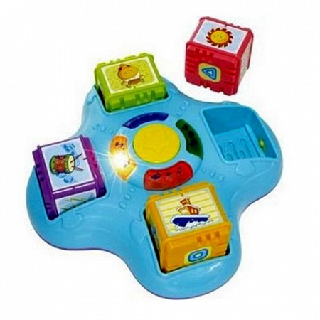 На картинке изображен Развивающая игрушка Redbox Кубики 25372 Развивающая игрушка Redbox Кубики 25372