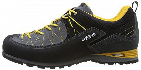 На картинке изображен Полуботинки для подходов Asolo Alpine Salyan MM grey/graphite Полуботинки для подходов Asolo Alpine Salyan MM grey/graphite