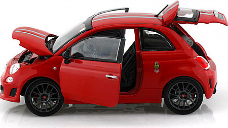 Коллекционная машина Bburago Fiat Abarth 695 Tributo Ferrari (18-21070) red