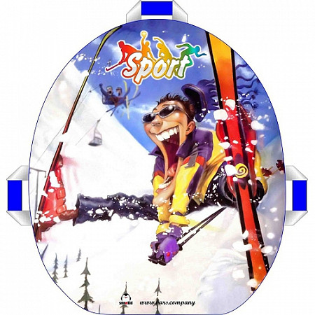 Ледянка мягкая Барс Snowkid 50 см Sport