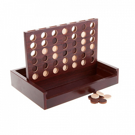 На картинке изображен Игра Alpha Caprice Четверо в ряду 27х17 см 8470 Игра Alpha Caprice Четверо в ряду 27х17 см 8470