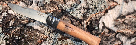 На картинке изображен Нож Opinel №10 нержавеющая сталь, рукоять из бука Нож Opinel №10 нержавеющая сталь, рукоять из бука