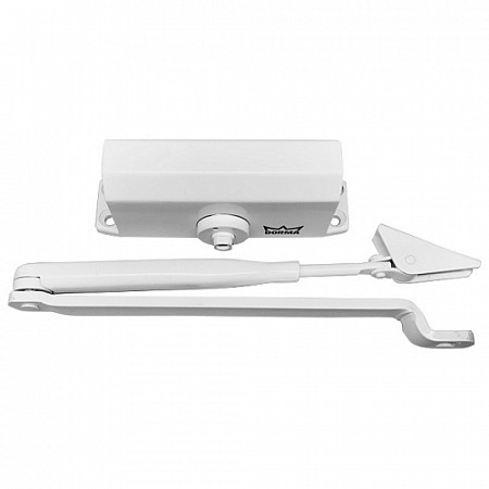 Доводчик дверной гидравлический Dorma TS Nano white 8010057