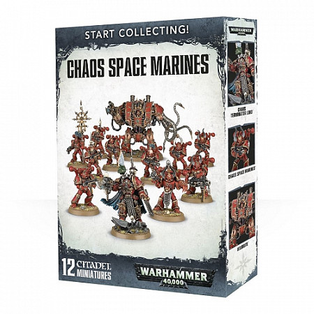 На картинке изображен Фигурки Games Workshop Warhammer: Start Collecting! Chaos Space Marines 70-43 Фигурки Games Workshop Warhammer: Start Collecting! Chaos Space Marines 70-43