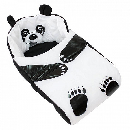 Матрасик для санок RT Панда black/white
