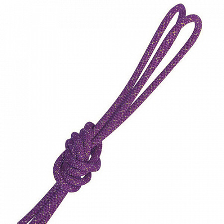 Скакалка для художественной гимнастики Pastorelli New Orleans Metallic 3 м violet/gold