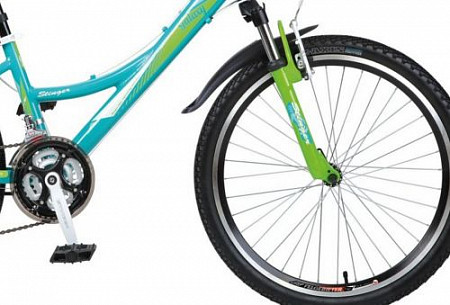 Велосипед Stinger Galaxy 24" 24AHV.GALAX.11GN7 Green/Turquoise