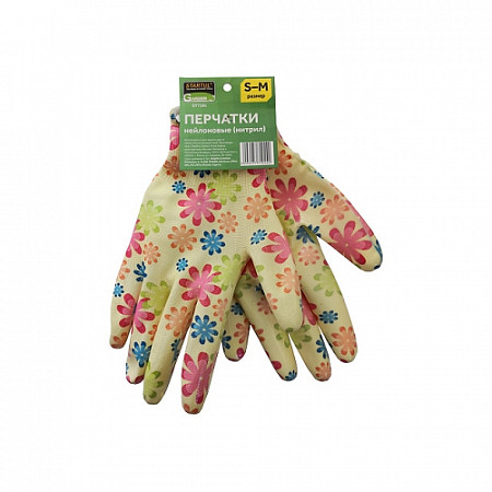 Перчатки нейлоновые Startul Garden садовые yellow ST7181
