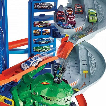 Игровой набор Hot Wheels City vs Robo Beasts Ultimate Garage (GJL14)