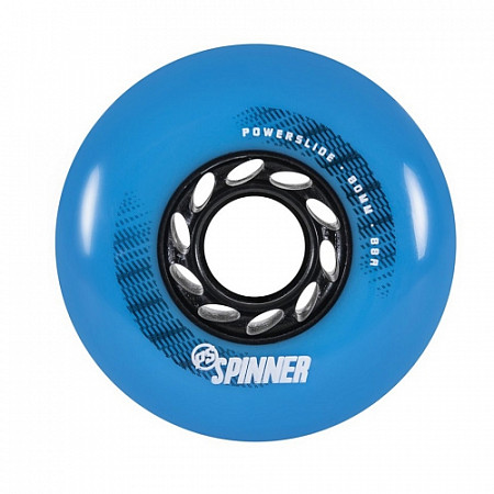 Колеса Powerslide Spinner 80мм/88а 905386 blue (4шт)