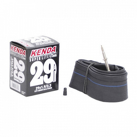 Велокамера Kenda Superlite 29", 1,9-2,3 (50/58-622), суперлегкая, спортниппель 48 мм, 5-515242