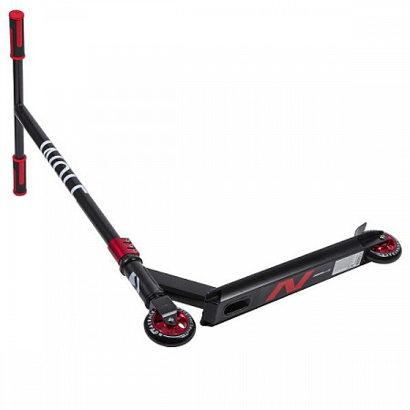 Самокат Novatrack Wolf El 100A.WOLF.BRD9 Black/Red