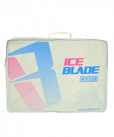 Коньки двухполозные Ice Blade Pixel white/blue