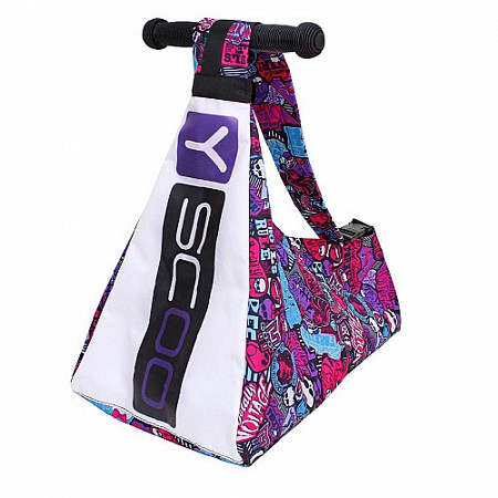 Сумка-чехол для самоката Y-Scoo Fantastic Forever white/purple