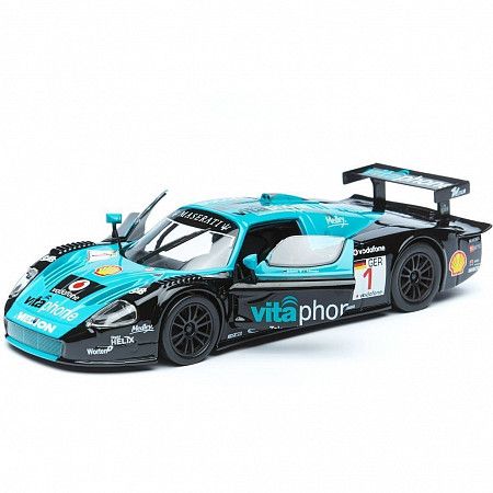Коллекционная машина Bburago 1:24 Race Maserati MC12 (18-28004) blue/black