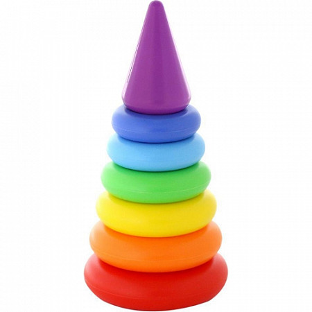 На картинке изображен Пирамидка Полесье Колечко 62376 Пирамидка Полесье Колечко 62376