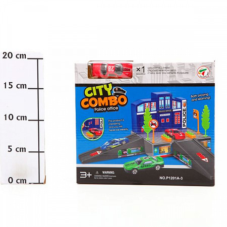 Игровой набор City Combo  полицейский офис P1201A-3