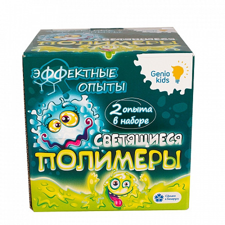 На картинке изображен Набор для опытов Genio Светящиеся полимеры TA1600 Набор для опытов Genio Светящиеся полимеры TA1600
